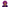 perruque afro moyenne violet