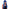 perruque cheveux longs pretty pony bleu