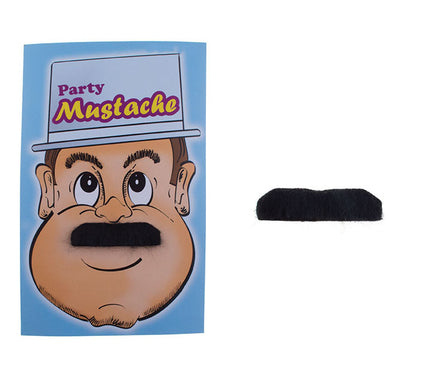 fausse moustache de policier noir