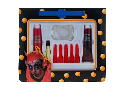 set de maquillage de diable 14pcs