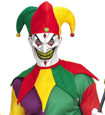 Kit bouffon multicolore adulte