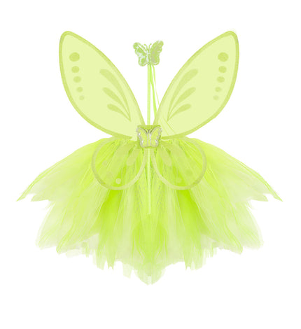 Kit déguisement fée verte fille
