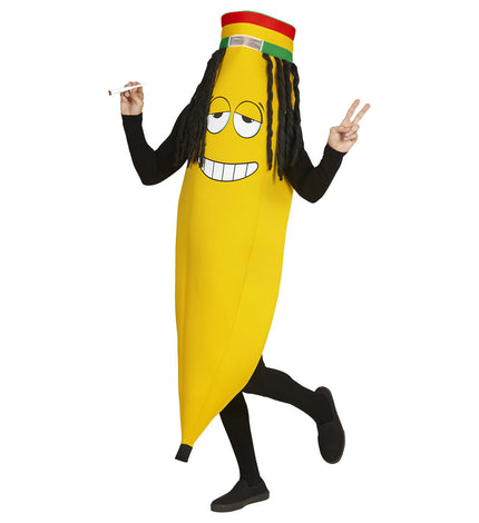 Déguisement banane rasta adulte