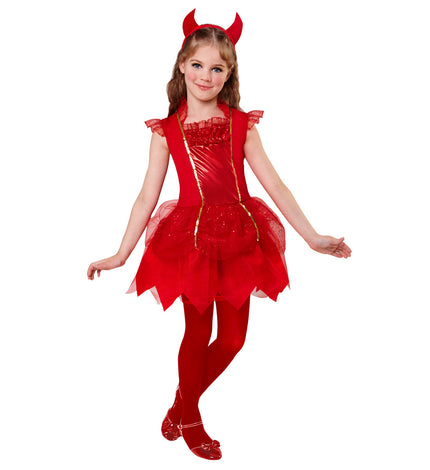 Déguisement diablesse coquette fille