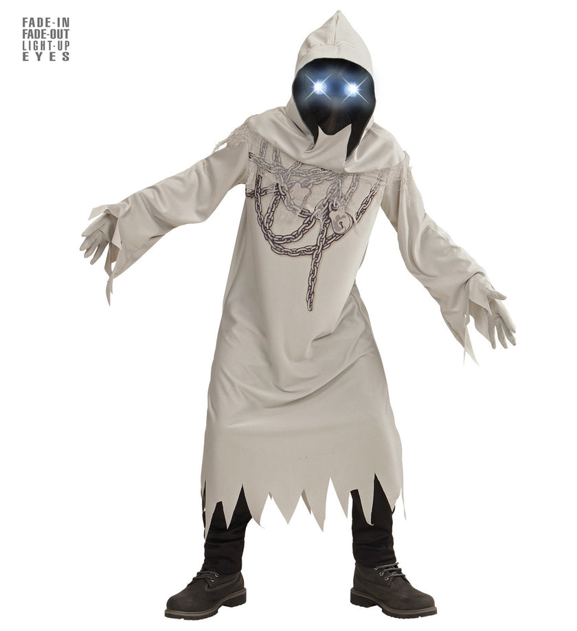 Déguisement fantôme enchainé de l'enfer enfant