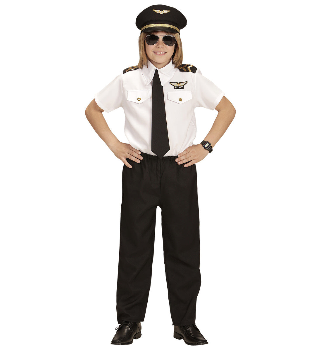 Déguisement pilote d'avion enfant