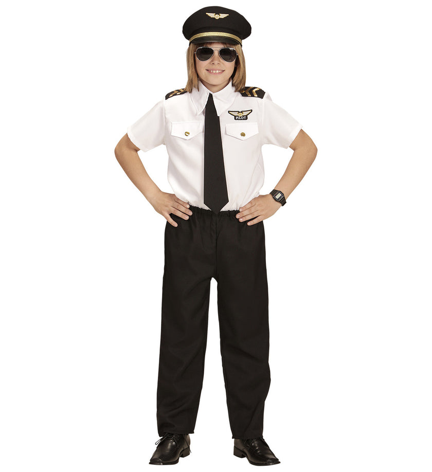 Déguisement pilote d'avion enfant