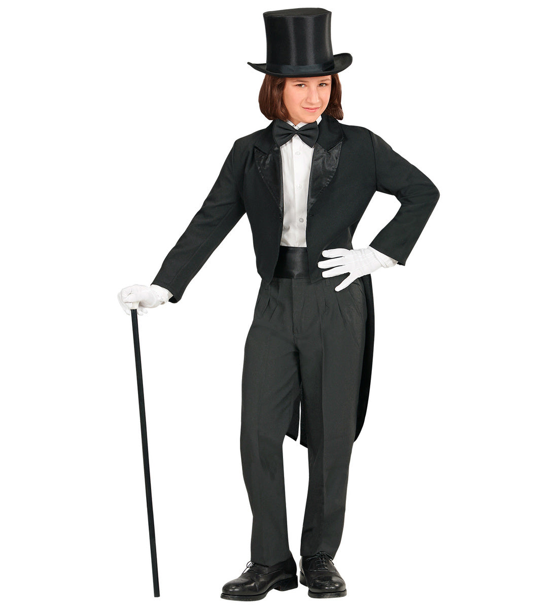 Queue de pie élégante enfant