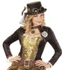 Collier horloge steampunk