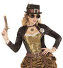 Collier horloge steampunk
