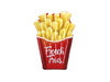 matelas gonflable cornet de frites 1.75x1.32m