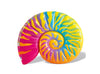 matelas gonflable géant île coquillage multicolore 1.75x1.27m