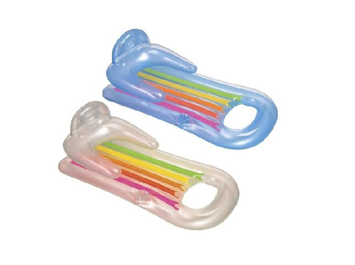 fauteuil matelas pneumatique gonflable keep cool mix 1.6x0.85m