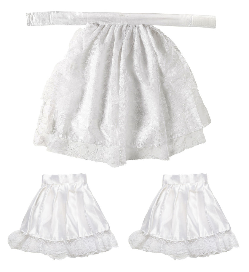 Kit jabot et manches en dentelle