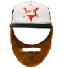 Casquette Chuck avec barbe adulte