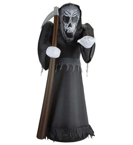Figurine décorative Faucheuse géant gonflable lumineux