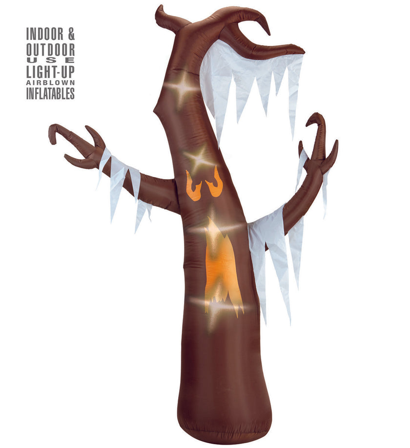 Figurine décorative arbre géant fantasmagorique gonflable lumineux