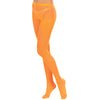 Collants oranges fluorescent femme