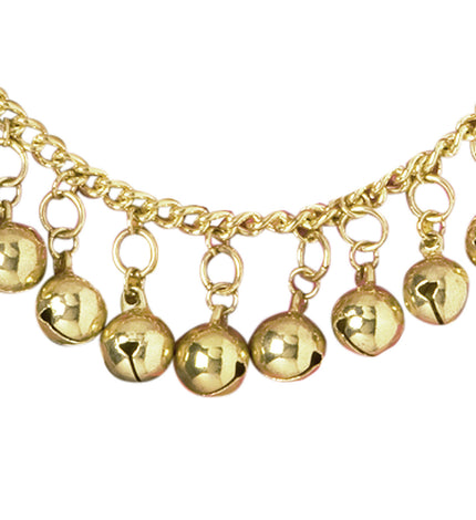 Chevillière gitane clochettes dorées femme