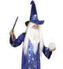 Perruque magicien merlin avec barbe enfant