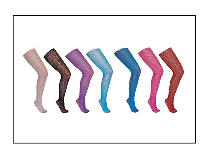 collant pour femme à résille bleu fonçé