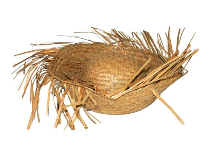 chapeau de paille tahiti hawaï nature adulte