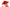 chapeau chinois conique rouge avec motif noir adulte