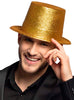 Chapeau doré brillant
