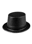 Chapeau noir brillant