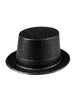 Chapeau noir brillant