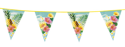 Guirlande fanions fête Hawaï paradis