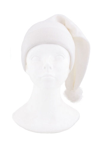 bonnet de nuit long blanc