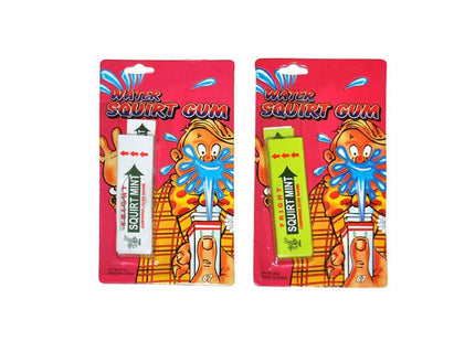 faux chewing gum avec jet d''eau