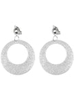 Boucles d’oreilles espagnole Séville argentées femme