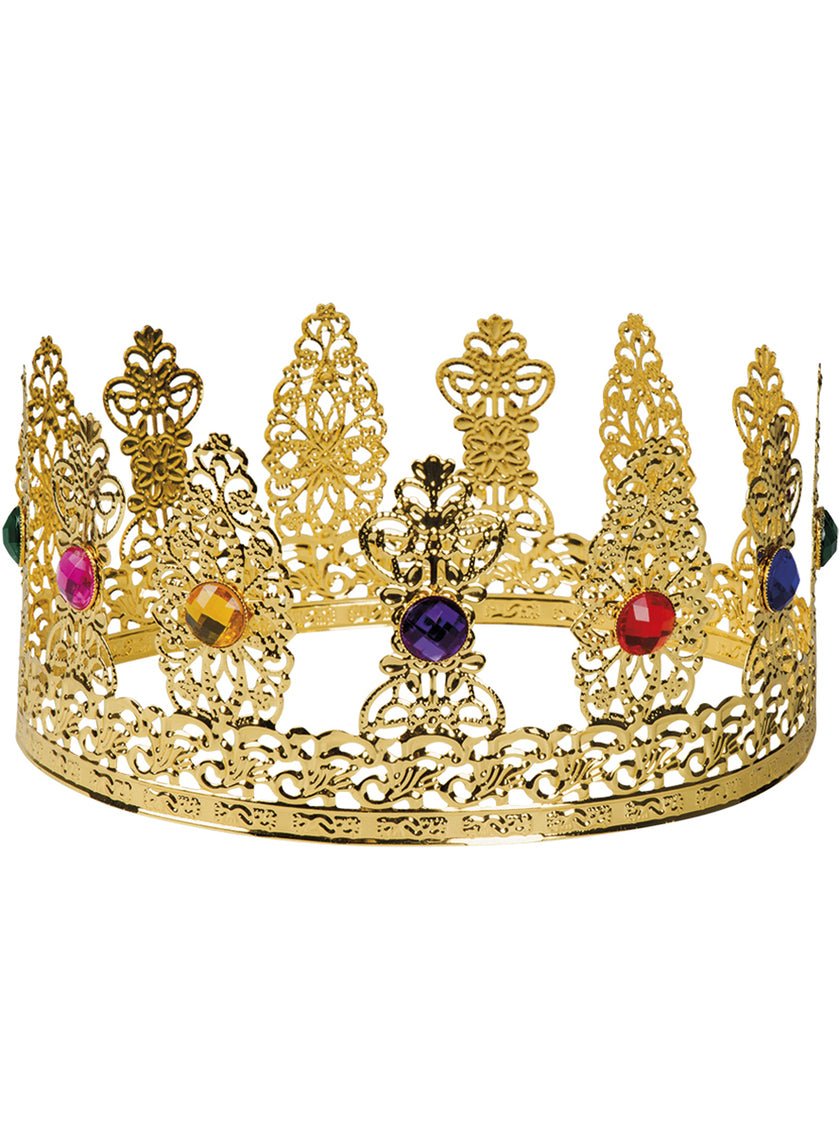 Couronne de reine médiévale femme