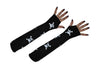 paire de mitaines pirates longs noir