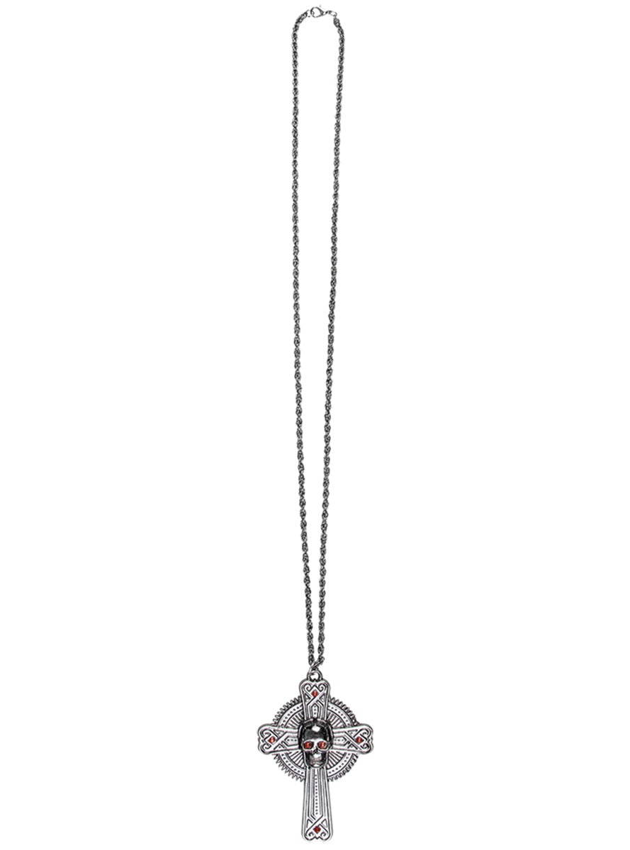 Collier en forme de croix gothique