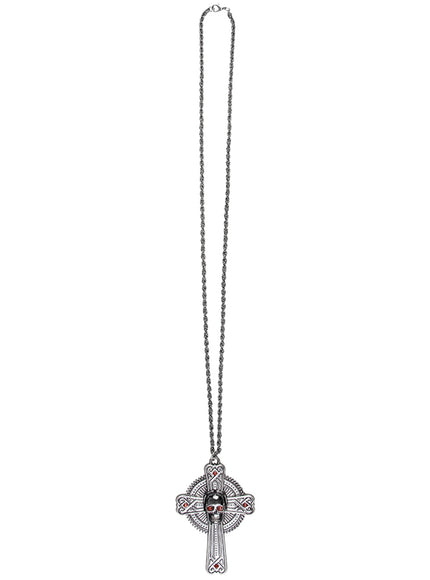 Collier en forme de croix gothique