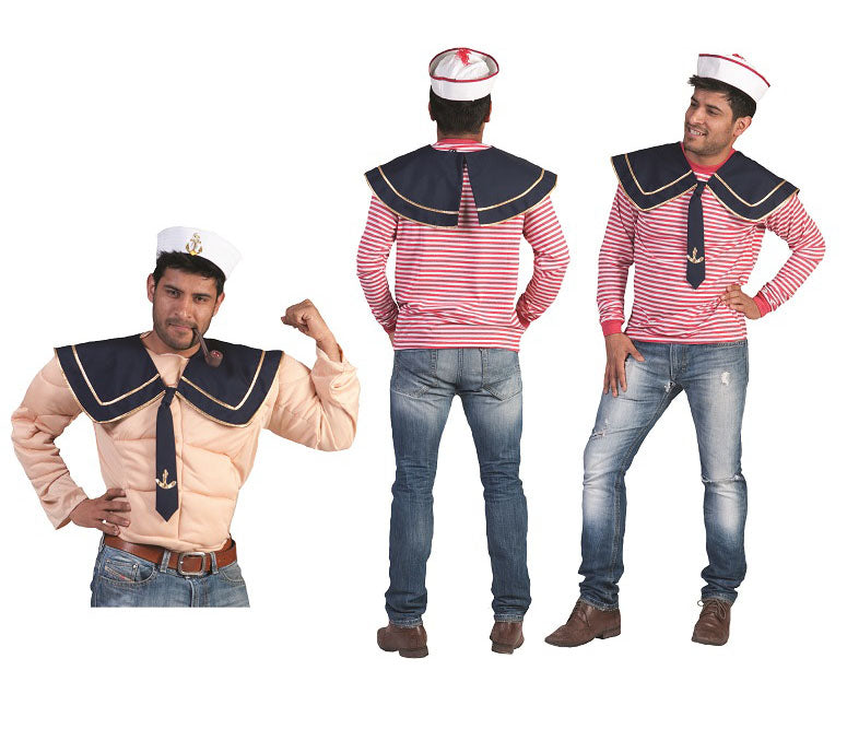 col de marin bleu adulte taille unique