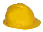 casque de chantier jaune