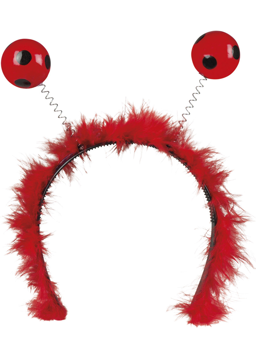 Serre-tête coccinelle femme