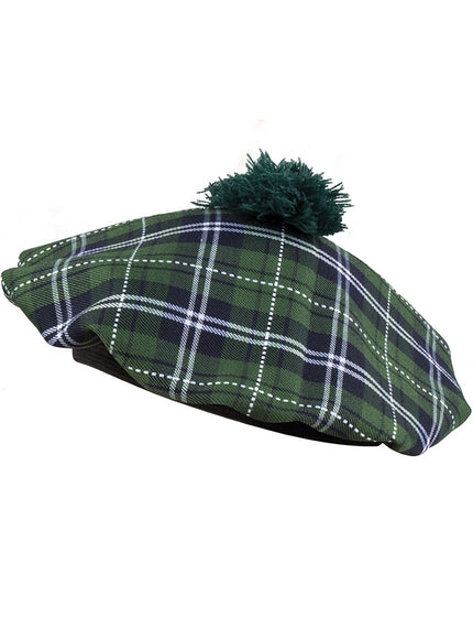 Béret écossais vert