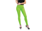 pantalon legging fluo vert adulte