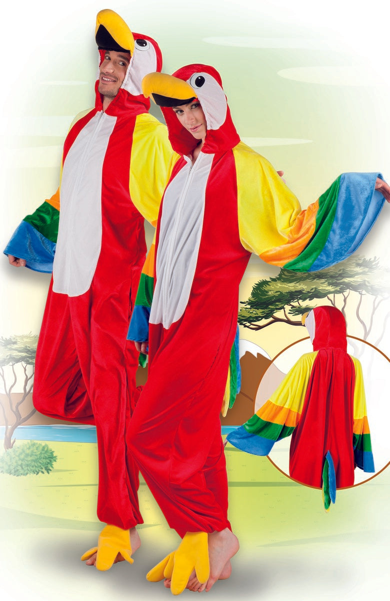 Déguisement perroquet adulte