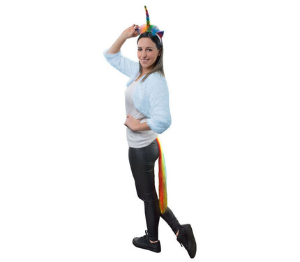 set de déguisement de licorne rainbow 2pcs