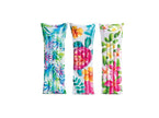 matelas pneumatique gonflable motifs fleurs mix 1.83x0.69m