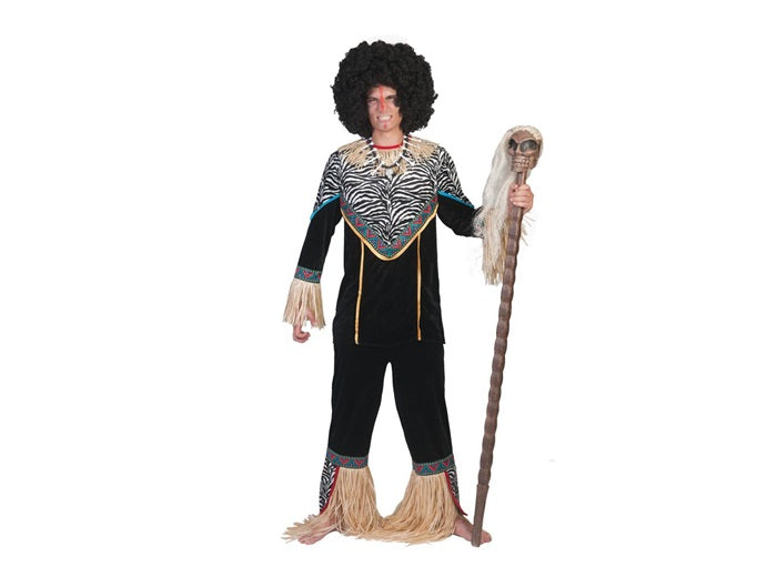 déguisement roi africain 2pcs homme taille xl/xxl