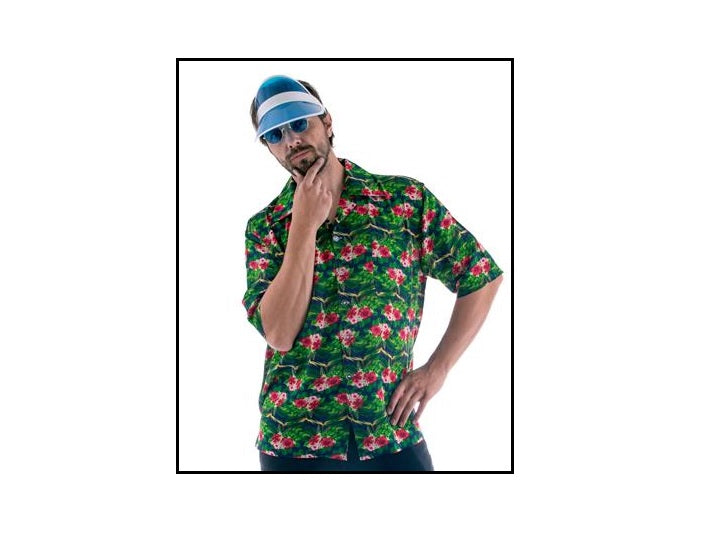 chemise tahiti hawaï motifs kaï taille xxl