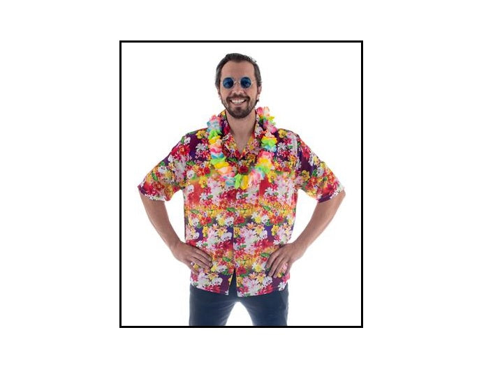 chemise tahiti hawaï motifs mauï taille xxl