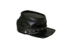 casquette simili cuir noir vintage punk adulte
